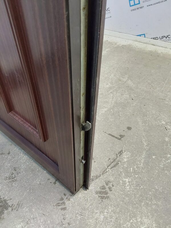 Used Woodgrain Upvc Front Door 910mm x 2065mm (Reduce To 890mm) C12D38 - Image 6