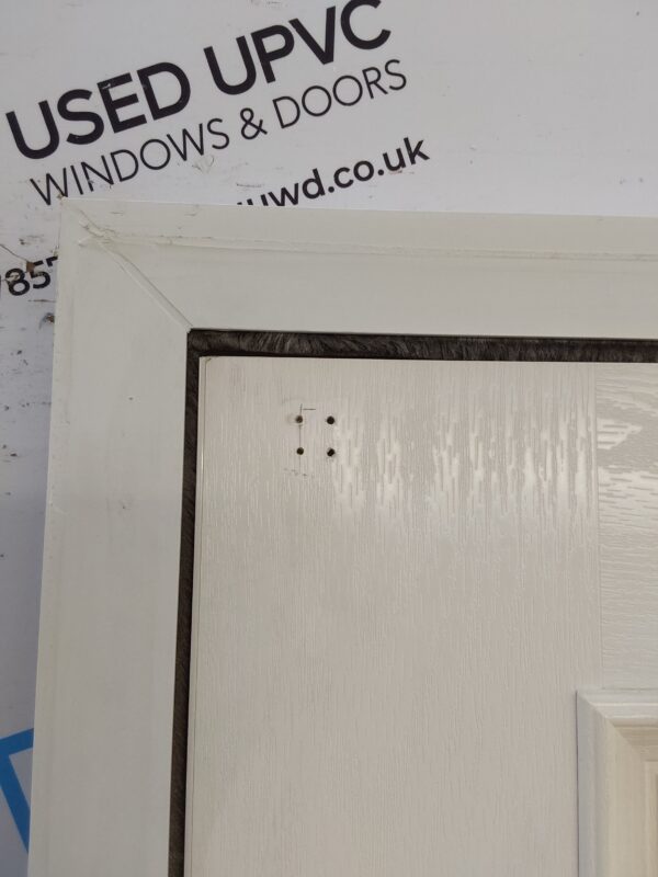 Used White Composite Back Door 985mm x 2105mm C12D62 - Image 9