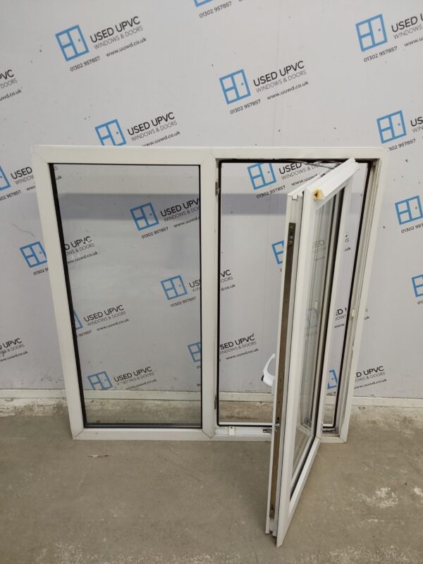 Used White Upvc Window 1130mm x 1175mm C2A009 - Image 2