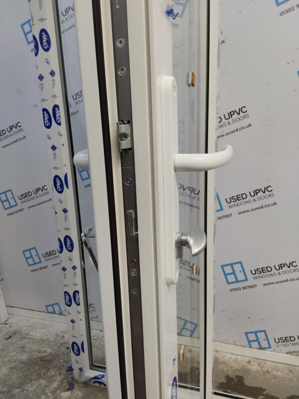 Brand New White Upvc French Doors And Side Panels 2350mm x 2020mm EA5 - Image 4