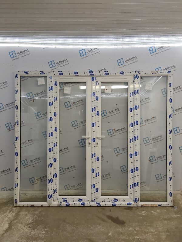 Brand New White Upvc French Doors And Side Panels 2350mm x 2020mm EA5 - Image 6