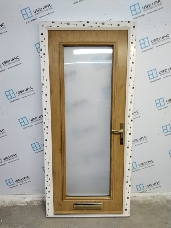 Brand New Irish Oak Composite Front Door 925mm x 2045mm ND72