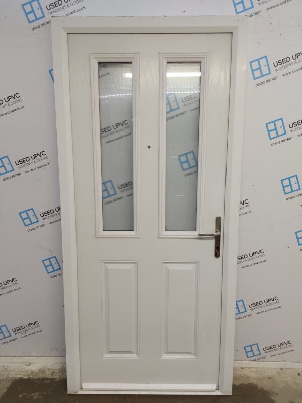 Used White Composite Door 960mm x 2075mm 0779