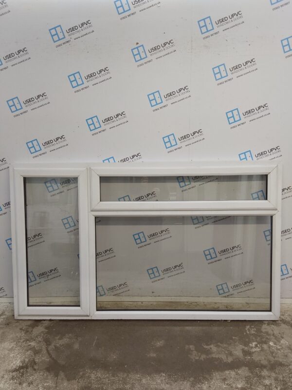 Used White Upvc Window 2045mm x 1215mm LW0059