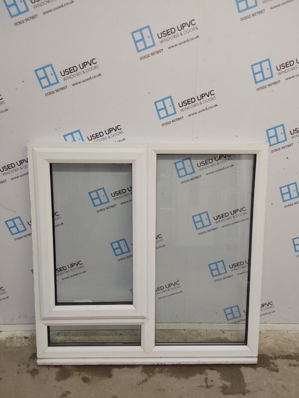 Used White Upvc Window 1220mm x 1205mm C5043