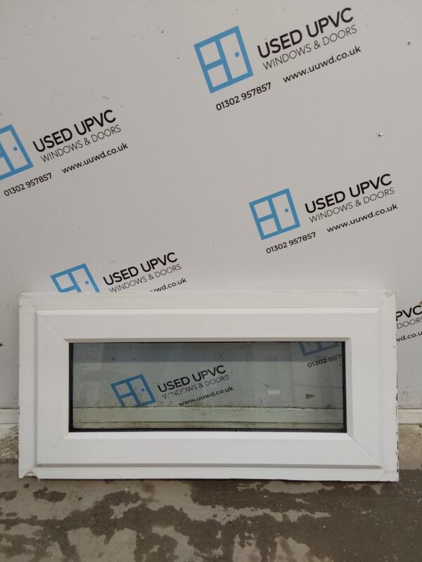 Used White Upvc Window 850mm x 425mm C2111