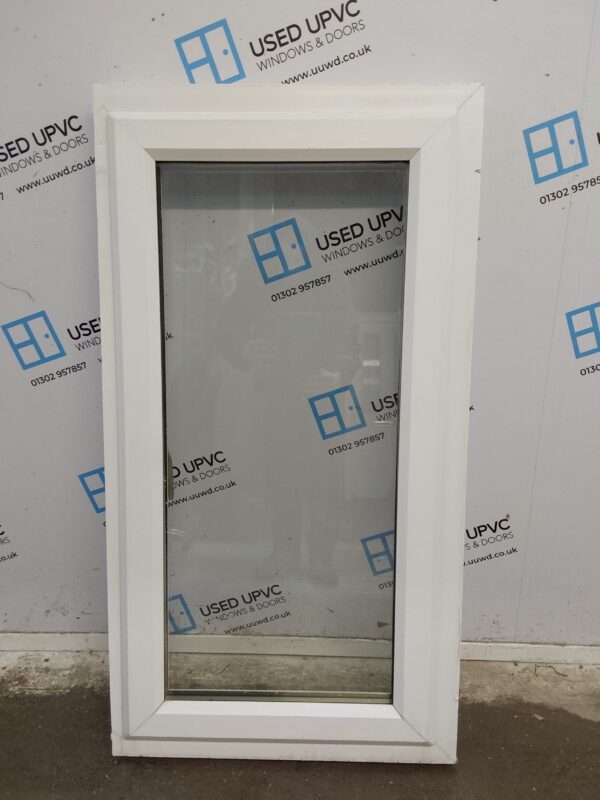 Used White Upvc Window 615mm x 1150mm C4W149