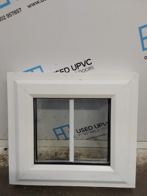 Used White Upvc Window 515mm x 460mm W0236