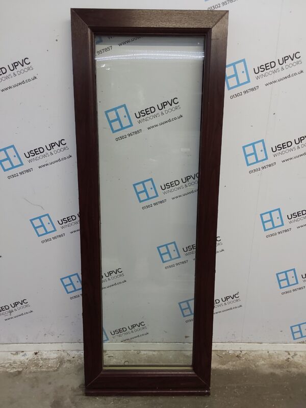 Used Rosewood Upvc Window 560mm x 1575mm USW095