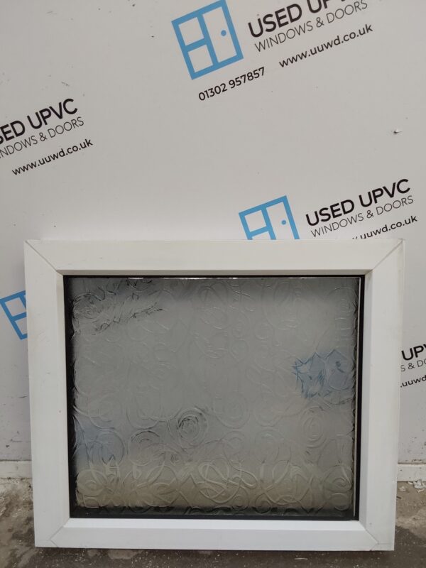 Used White Upvc Window 665mm x 565mm W0273