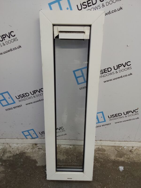 Used White Upvc Window 270mm x 905mm W0206