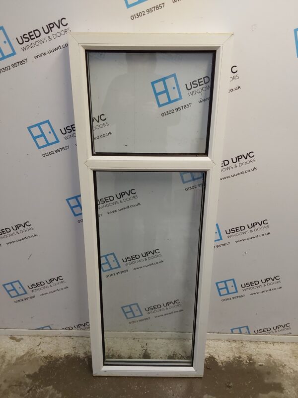 Used White Upvc Window 530mm x 1480mm C4W015 - Image 2