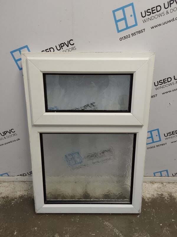 Used White Upvc Window 595mm x 860mm C4W091