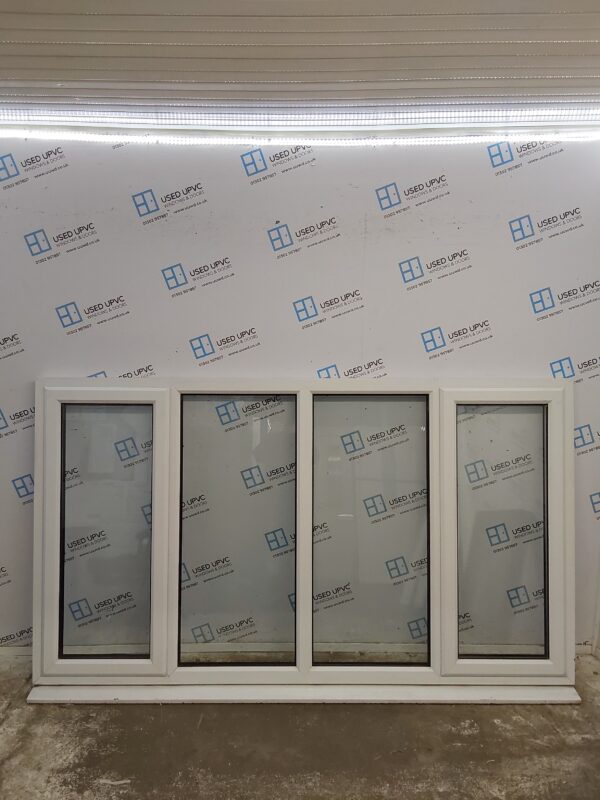 Used White Upvc Window 2375mm x 1385mm LW0019