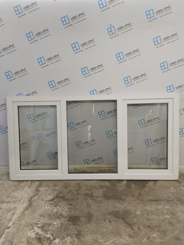 Used White Upvc Window 2375mm x 1205mm LW0061