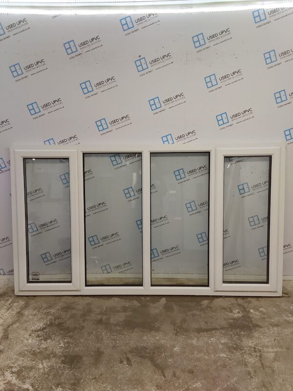 Used White Upvc Window 2375mm x 1345mm LW0014