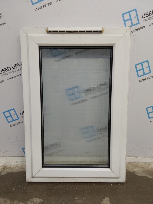 Used White Upvc Window 670mm x 1005mm W0485