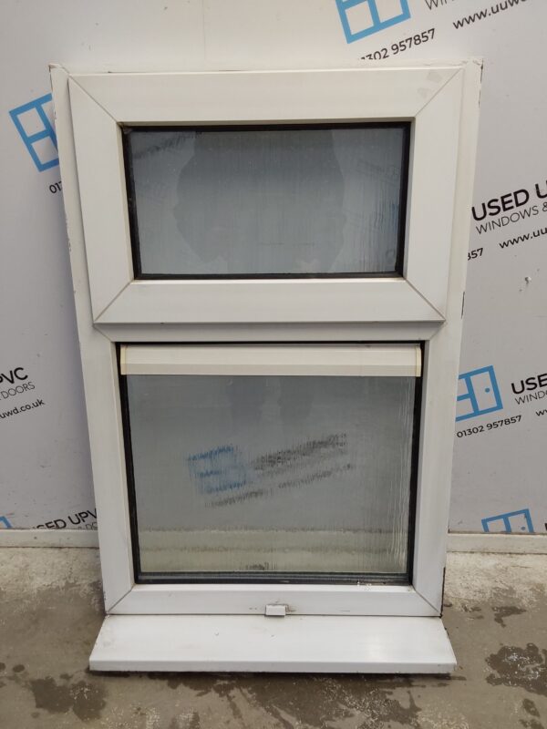 Used White Upvc Window 585mm x 900mm C4W148