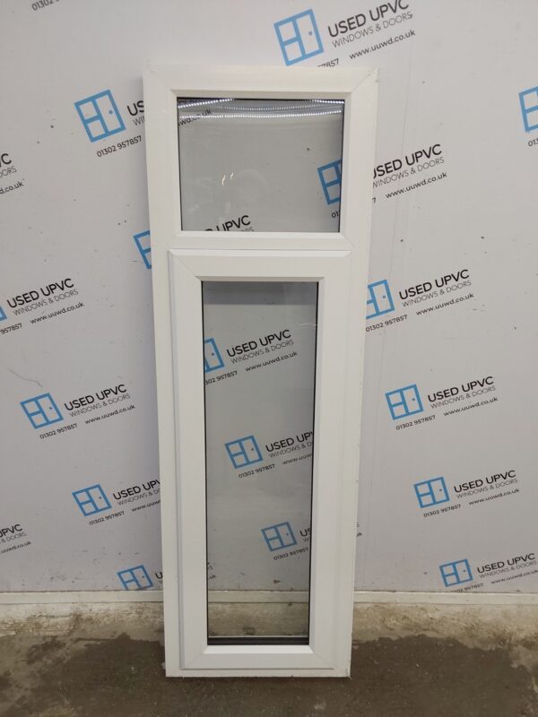 Used White Upvc Window 525mm x 1615mm W0311