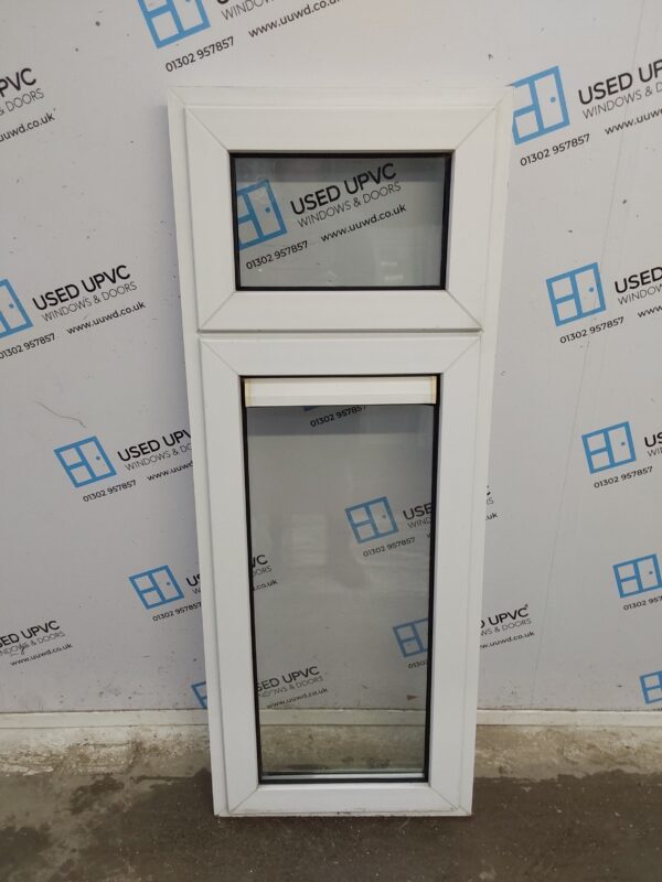 Used White Upvc Window 540mm x 1395mm C2107