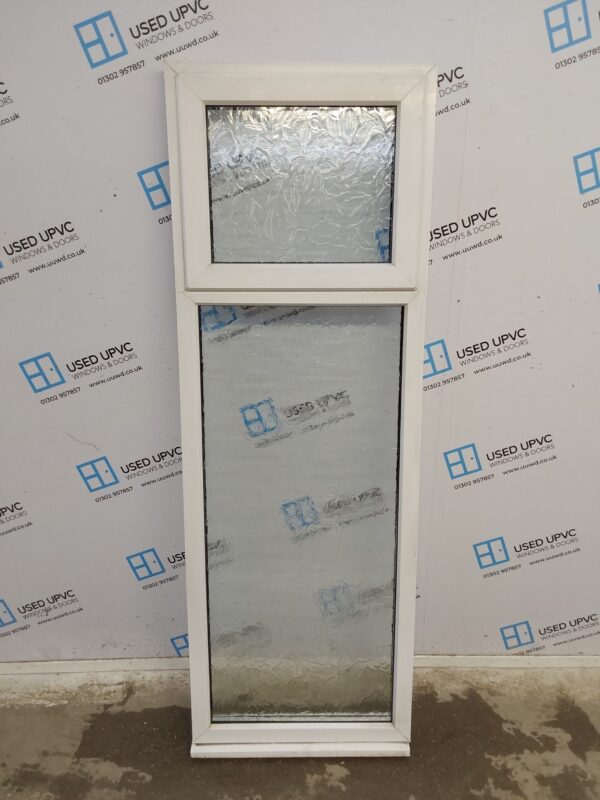 Used White Upvc Window 610mm x 1770mm W0040