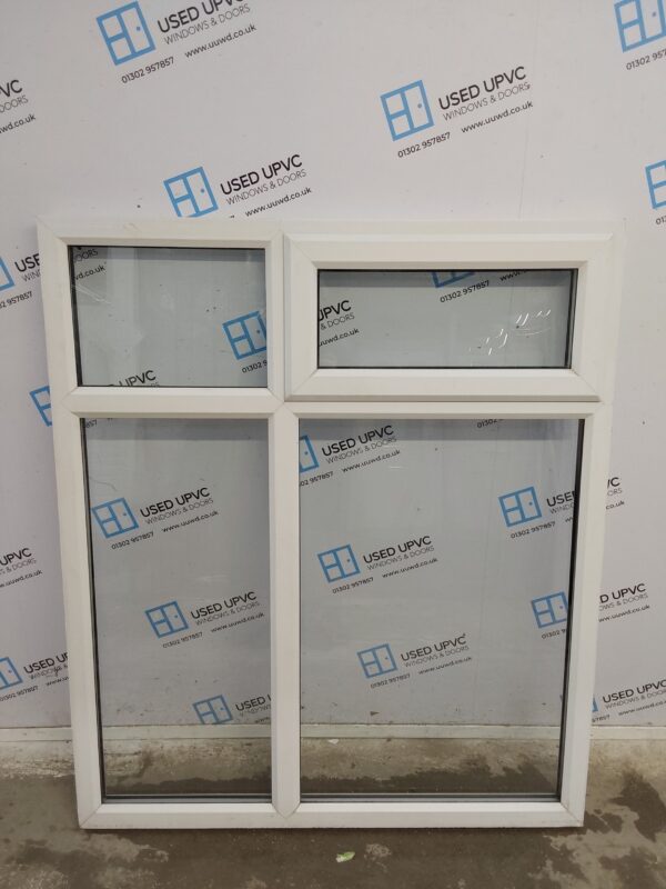 Used White Upvc Window 1265mm x 1470mm LW0086