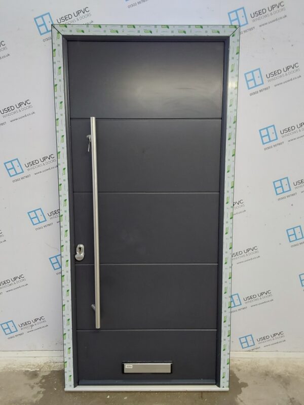 Brand New Anthracite Grey Composite Front Door 1000mm x 2105mm ND24