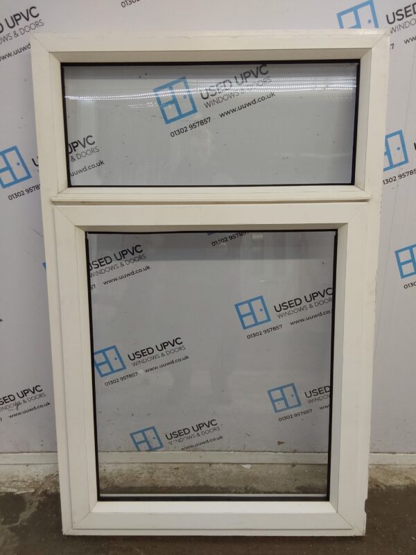 Used White Upvc Window 870mm x 1355mm C5031