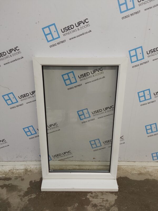 Used White Upvc Window 640mm x 1055mm C4W112