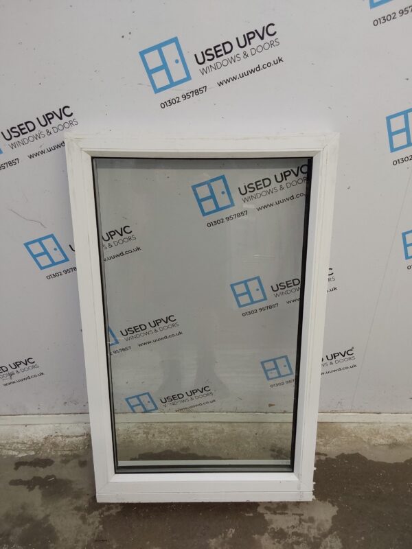 Used White Upvc Window 640mm x 1055mm C4W112 - Image 2