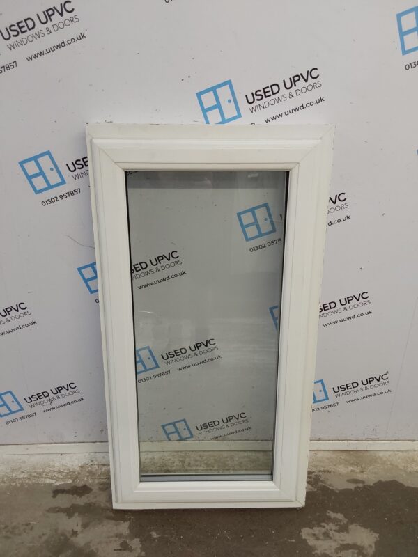 Used White Upvc Window 615mm x 1160mm C4W125