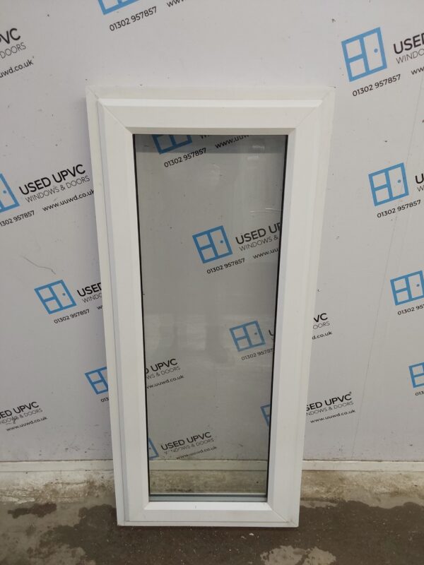 Used White Upvc Window 575mm x 1300mm C4W138