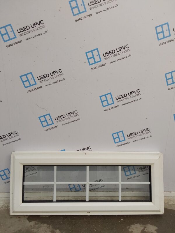 Used White Upvc Window 1190mm x 475mm C4W143