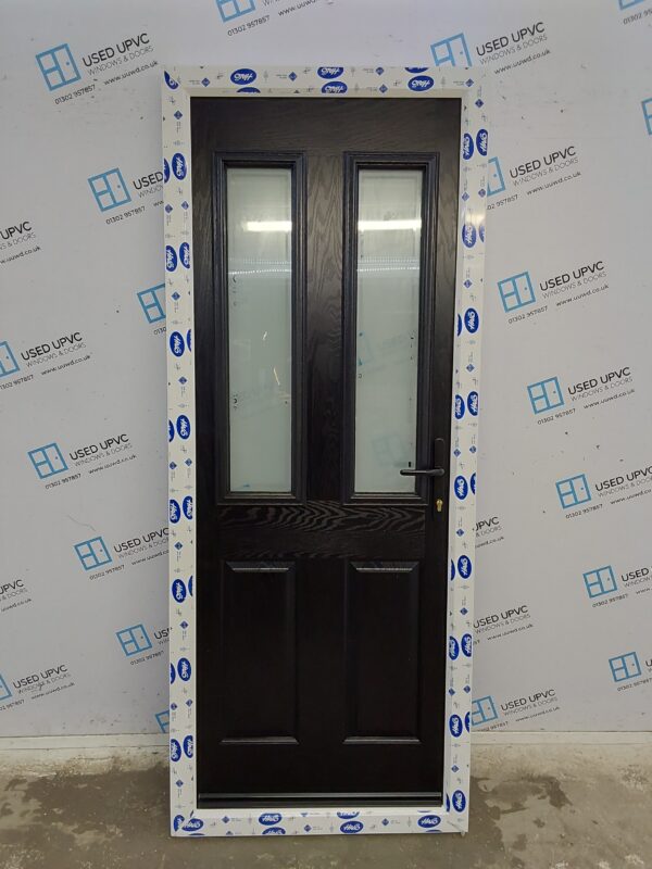 Brand New Black Composite Door 860mm x 2130mm ND82