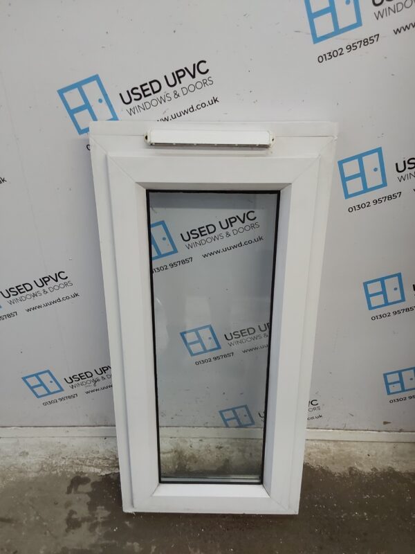 Used White Upvc Window 480mm x 1010mm (Reduce To 985mm) C2154