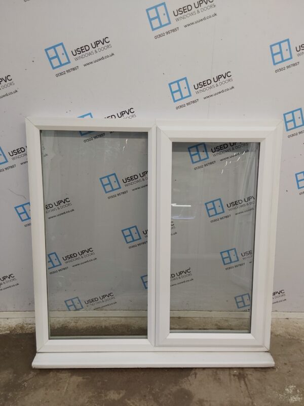 Used White Upvc Window 1245mm x 1250mm C22022