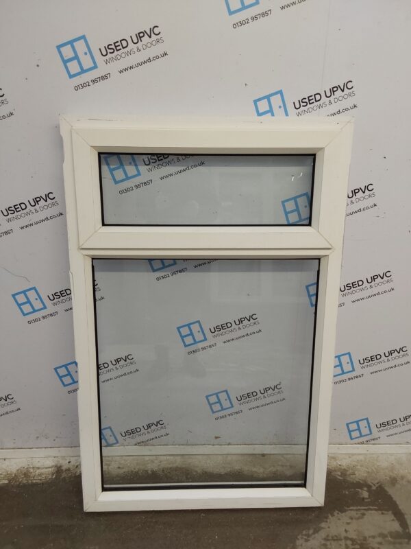 Used White Upvc Window 870mm x 1355mm C22029