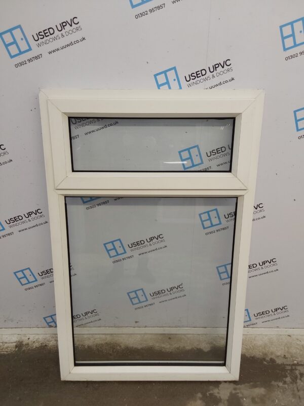 Used White Upvc Window 870mm x 1355mm C2A017