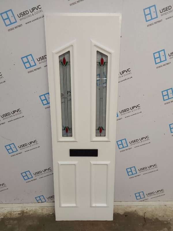 Used White Upvc Front Door Panel 565mm x 1844mm x 24mm 24UFDP001