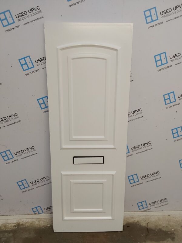 Used White Upvc Front Door Panel 647mm x 1790mm x 24mm 24UFDP003