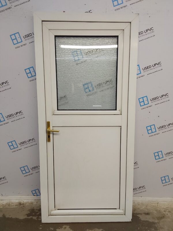 Used White Upvc Stable Door 935mm x 2035mm 0579