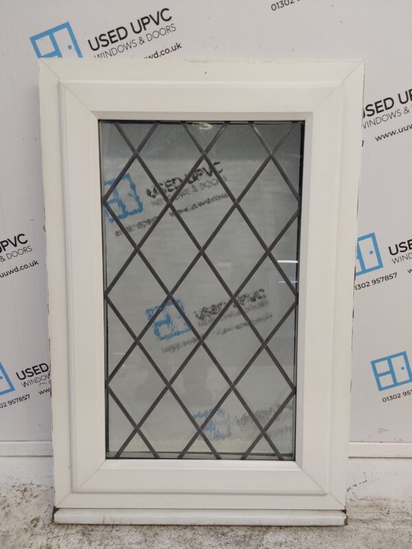 Used White Upvc Window 660mm x 1000mm W0556