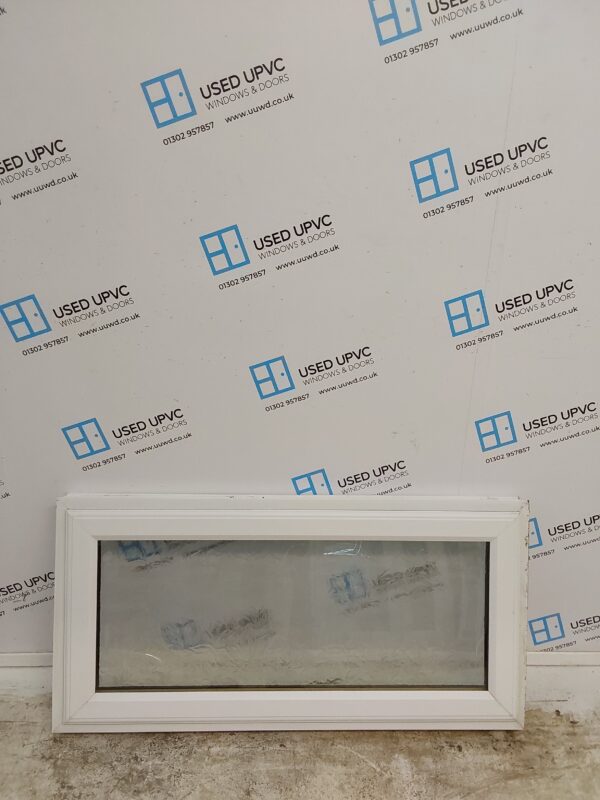 Used White Upvc Window 1200mm x 590mm W0327