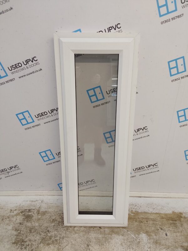 Used White Upvc Window 445mm x 1245mm C2B011