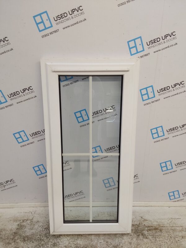 Used White Upvc Window 630mm x 1310mm C4B023