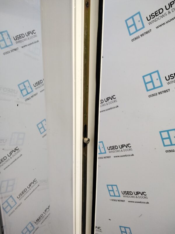 Used White Upvc French Doors 1180mm x 2035mm EA1 - Image 3