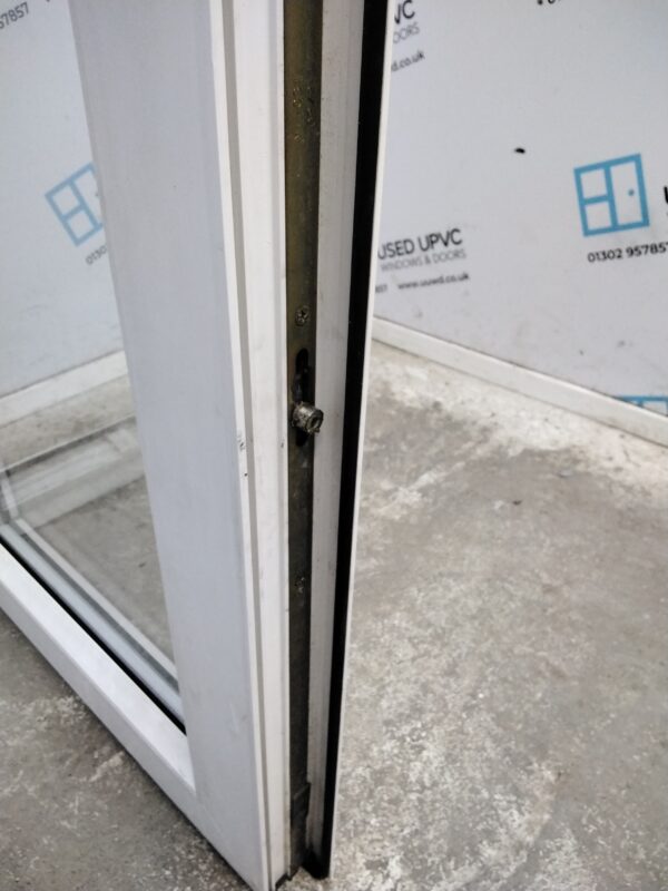 Used White Upvc French Doors 1180mm x 2035mm EA1 - Image 5