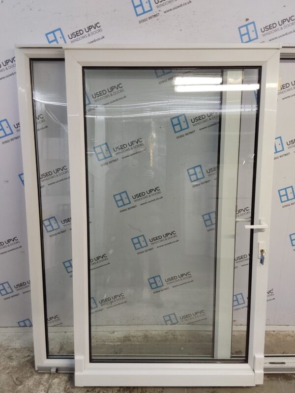 Used White Upvc Sliding Patio Doors 2345mm x 1925mm EA4 - Image 10