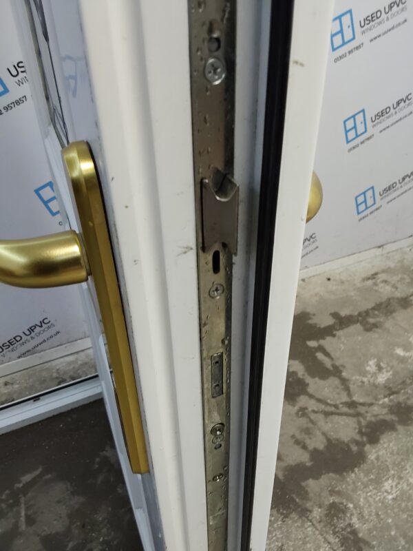 Used White Upvc Front Door 905mm x 2020mm C6072 - Image 5