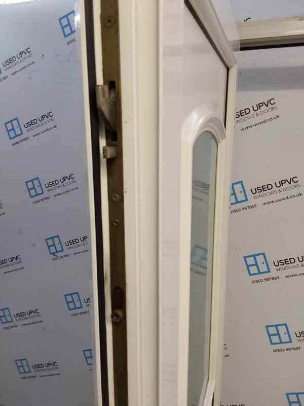 Used White Upvc Back Door (outwards opening) 900mm x 2065mm C7D017 - Image 4